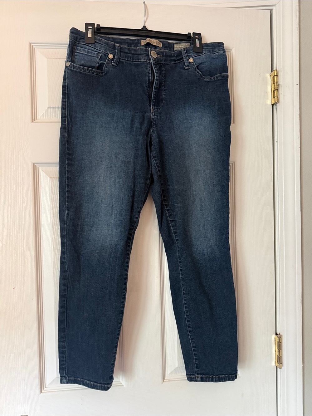 Vintage America Dark Blue Skinny Jeans